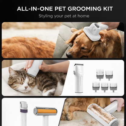 The ZeroShed Pro: All-In-One Silent Pet Vacuum & Home Styling Station